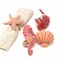 Felt Seashore Napkin Rings Set of 4 Coastal Decor for Dining Table